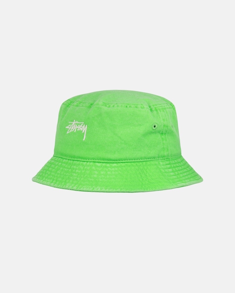 Mint Men's Stussy Washed Stock Bucket Hats | AU0000511