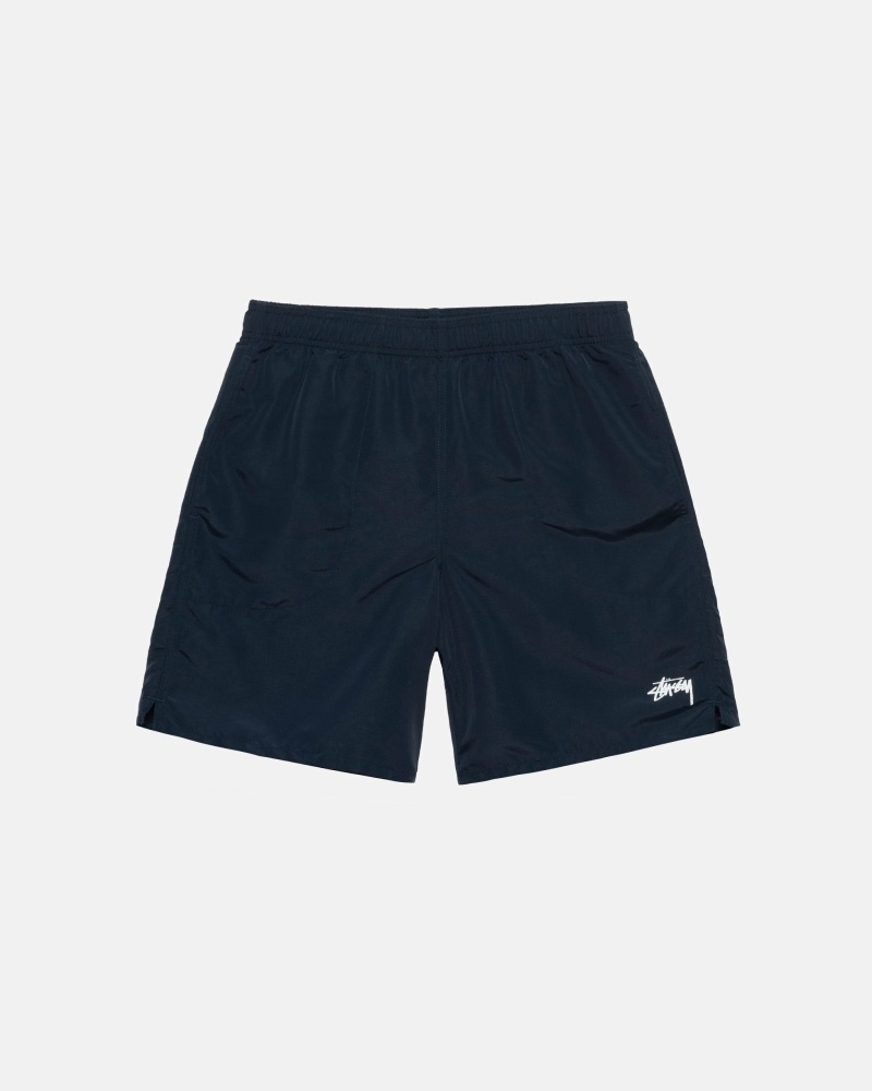 Navy Men\'s Stussy Stock Shorts | AU0000688