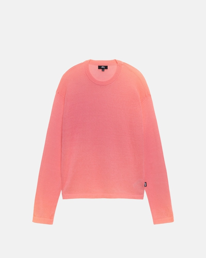 Orange Men's Stussy Light Sensitive Knit Sweater | AU0000532