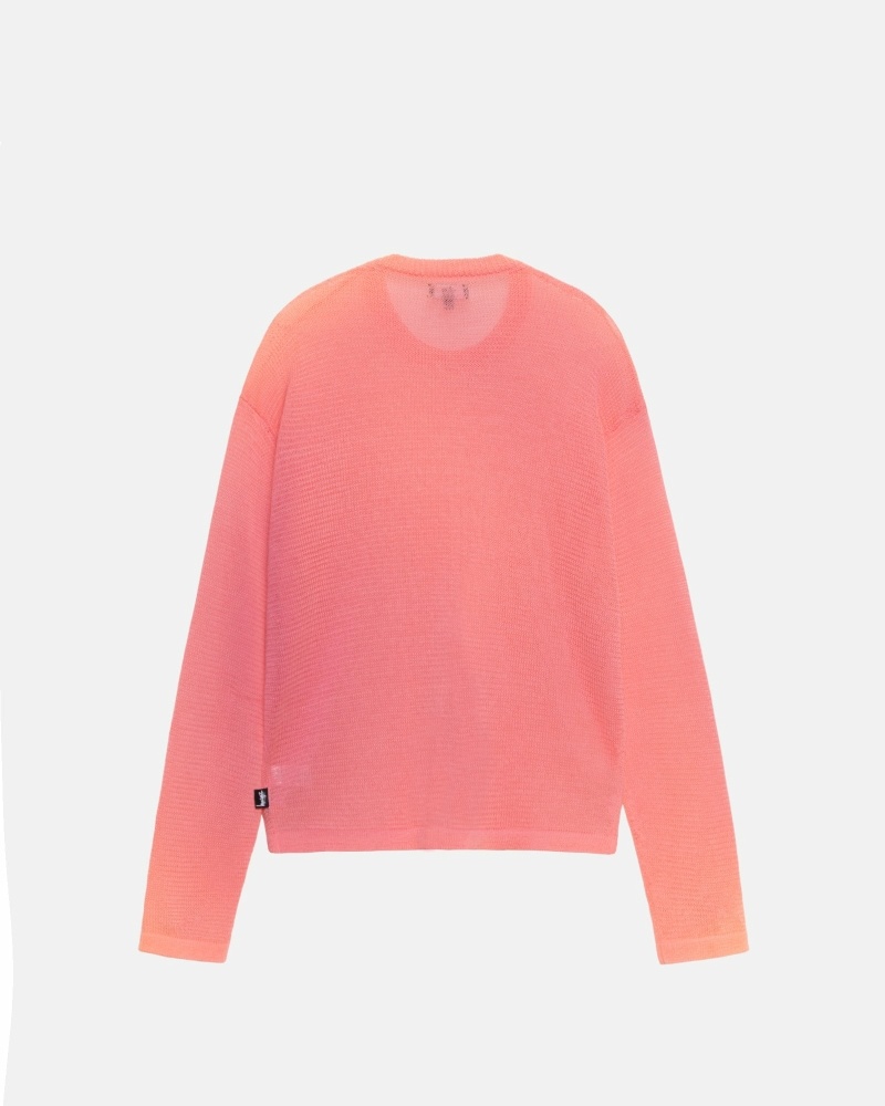 Orange Men's Stussy Light Sensitive Knit Sweater | AU0000532