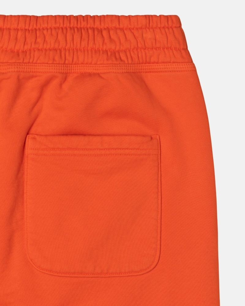 Orange Men's Stussy Overdyed Stock Logo Pant Sweatpants | AU0000886