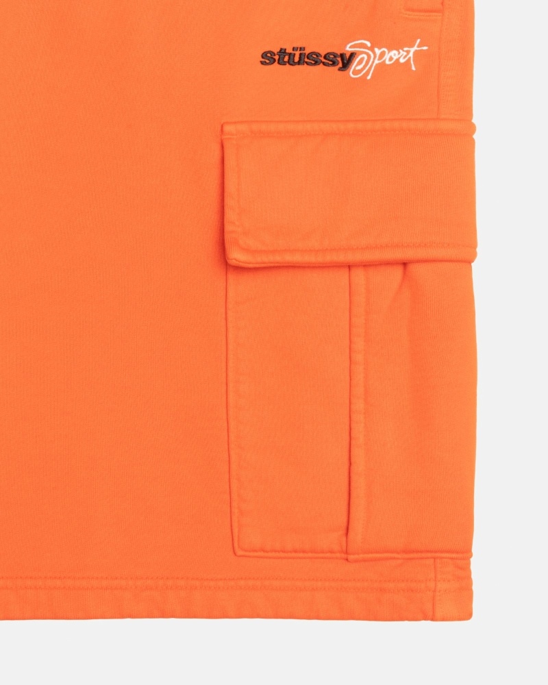 Orange Men's Stussy Sport Cargo Cargo Pants | AU0000595