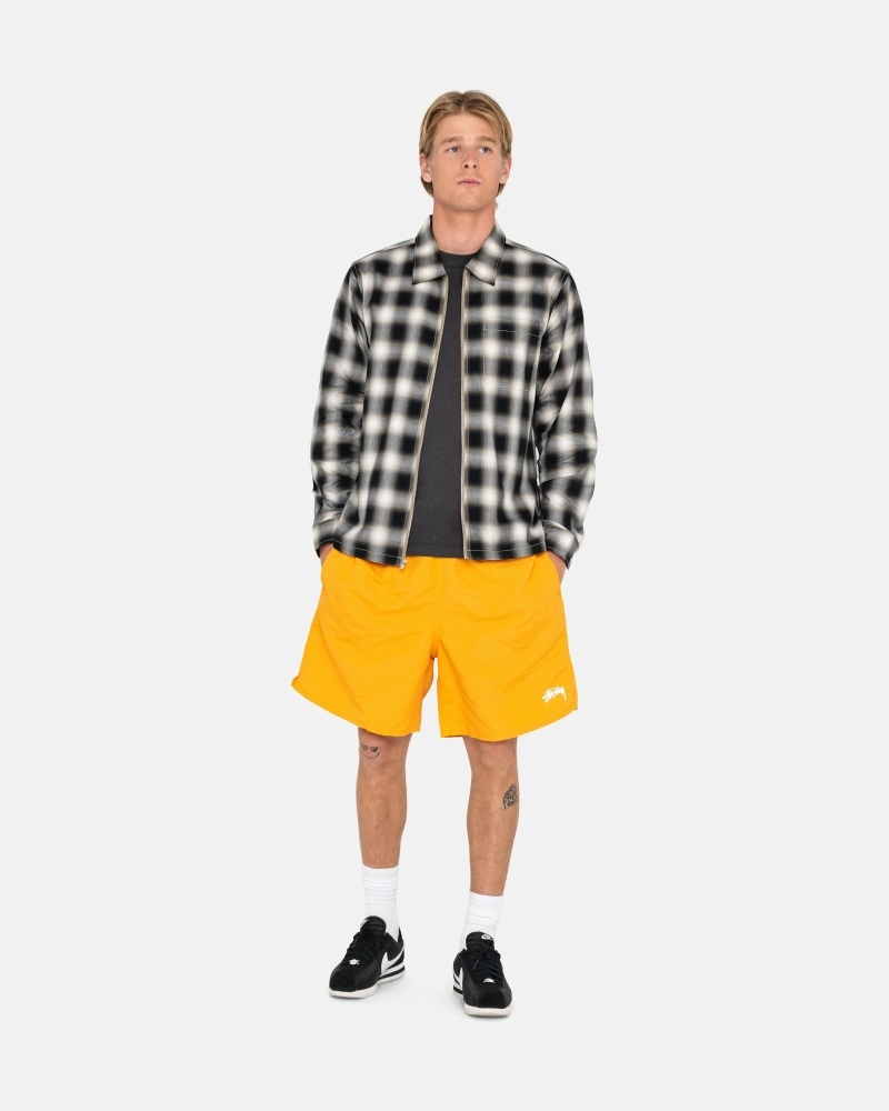 Orange Men's Stussy Stock Shorts | AU0000697