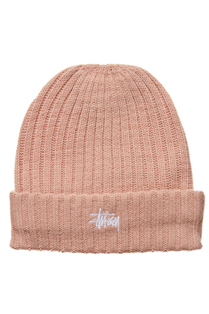 Orange Women\'s Stussy Graffiti Rib Knit Beanie Hats | AU0000457