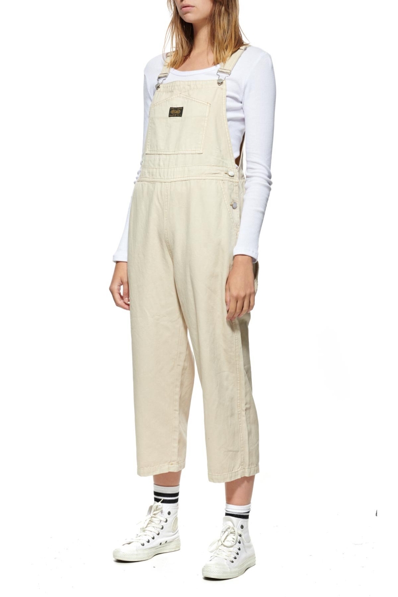 Orange Women's Stussy Irving Worker Overall Pants | AU0000560