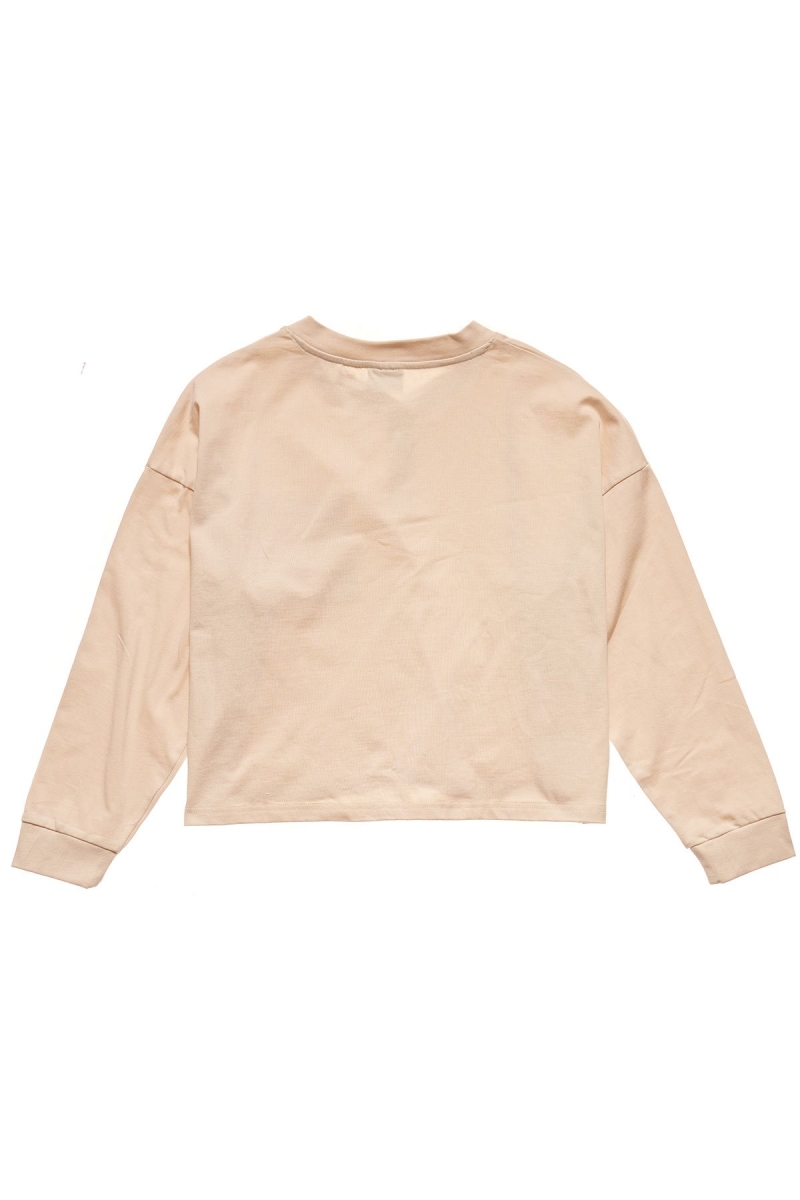 Orange Women's Stussy Jerome Henley Sweatshirts | AU0000931