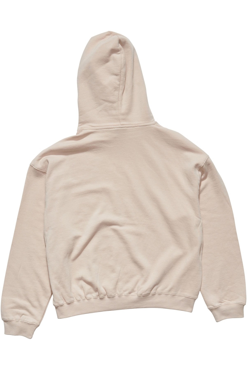 Orange Women's Stussy Player Fleece Hoodies | AU0000058