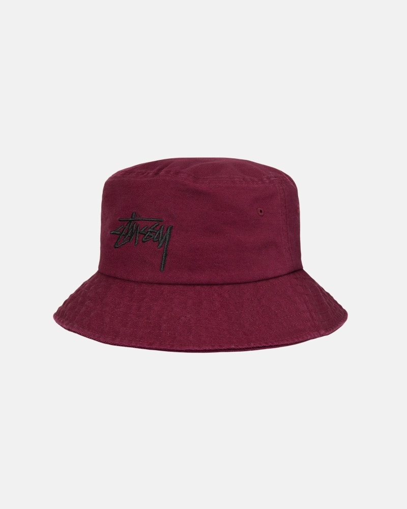 Pink Men's Stussy Big Stock Bucket Hats | AU0000403