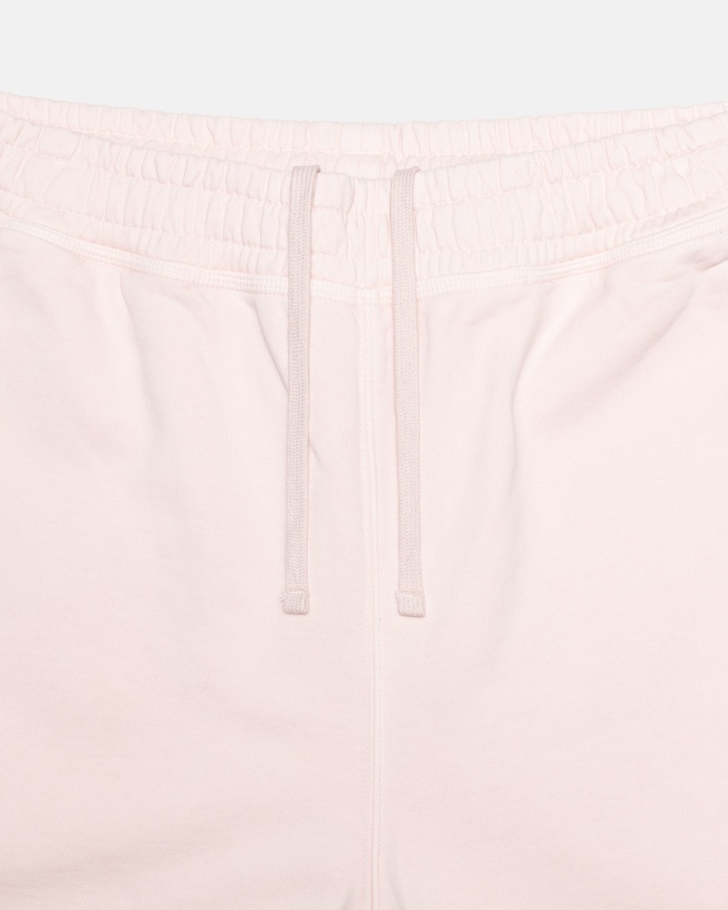 Pink Men's Stussy Overdyed Stock Logo Short Shorts | AU0000664