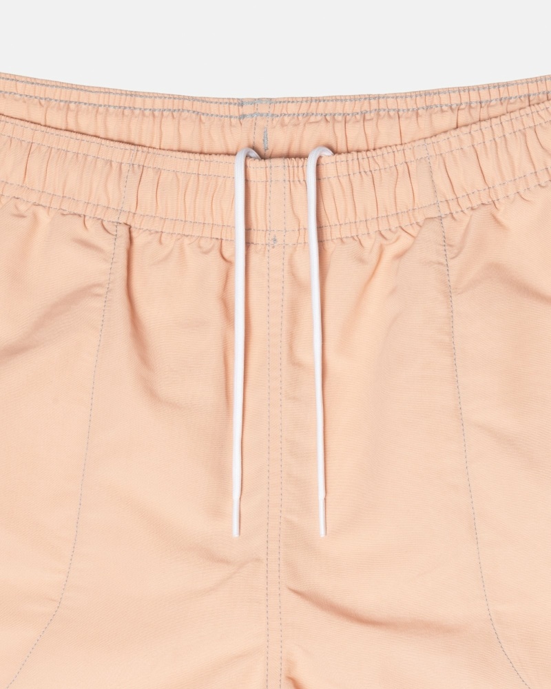 Pink Men's Stussy Surfman Patch Shorts | AU0000701