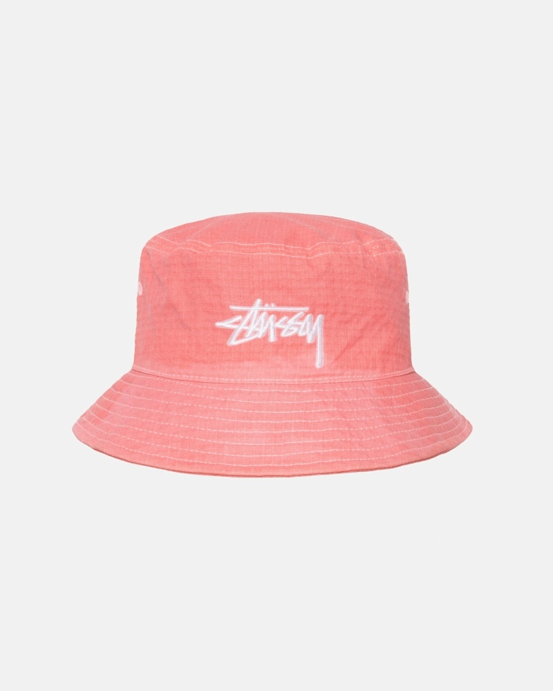 Pink Men\'s Stussy Thermochromatic Bucket Hats | AU0000501