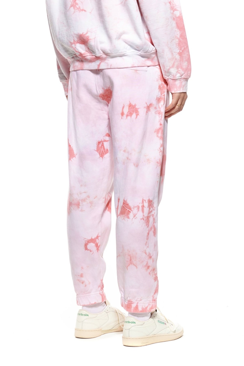 Pink Women's Stussy Avalon Tie Dye Trackpant Track Pants | AU0000975