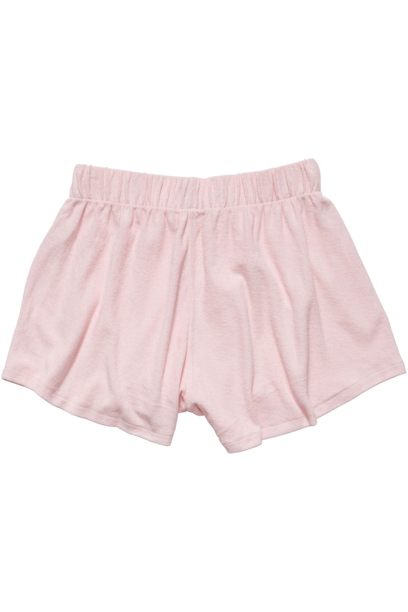 Pink Women's Stussy Havana Terry Beach Short Shorts | AU0000647