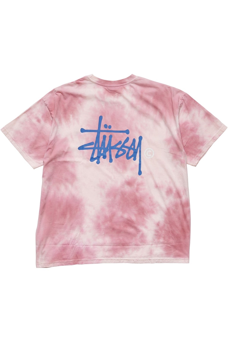 Pink Women's Stussy Marble BF Tee Sportswear | AU0000776