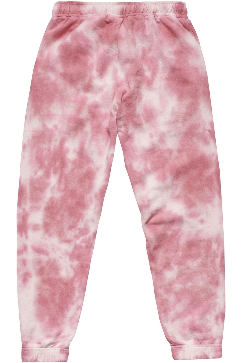 Pink Women's Stussy Marble Trackpant Track Pants | AU0000988