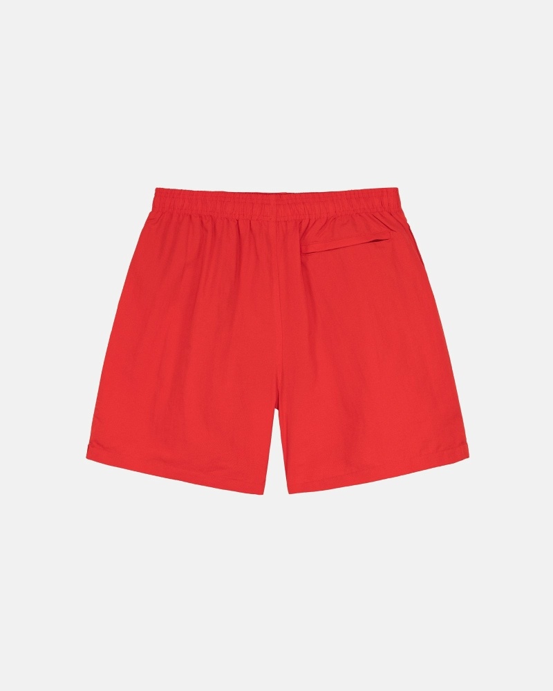 Red Men's Stussy Stock Shorts | AU0000696