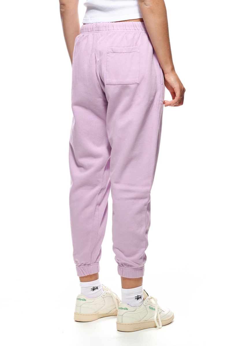 Red Women's Stussy City Circle Track Pants | AU0000976