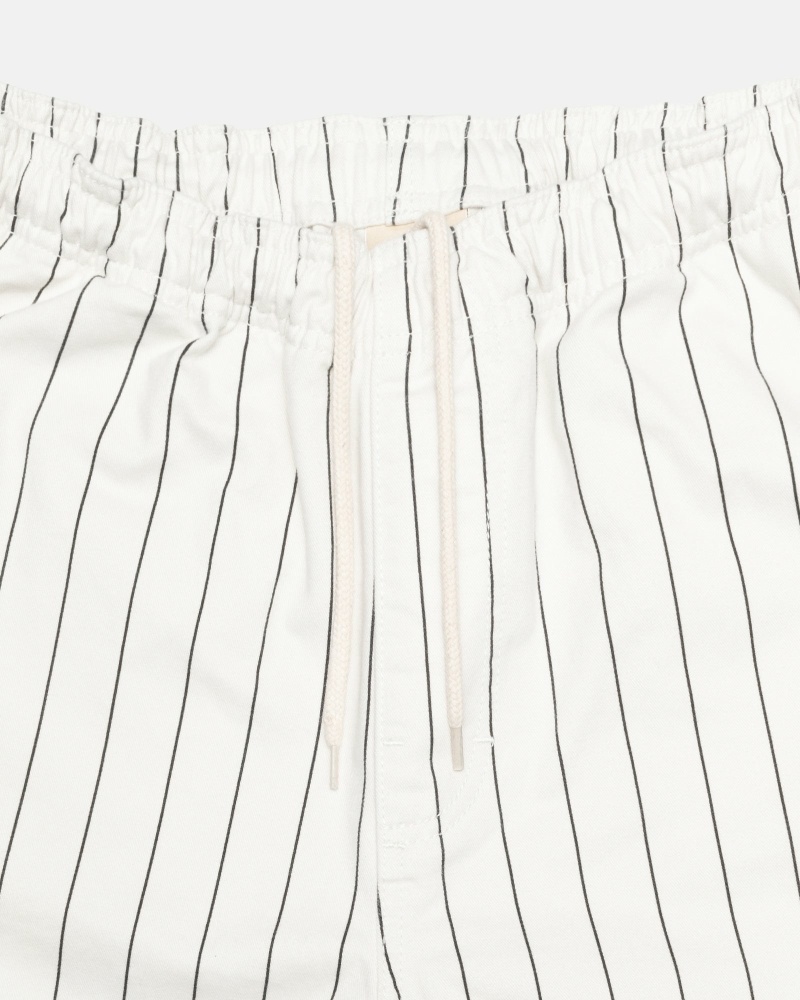 Stripes Men's Stussy Brushed Beach Pants | AU0000541