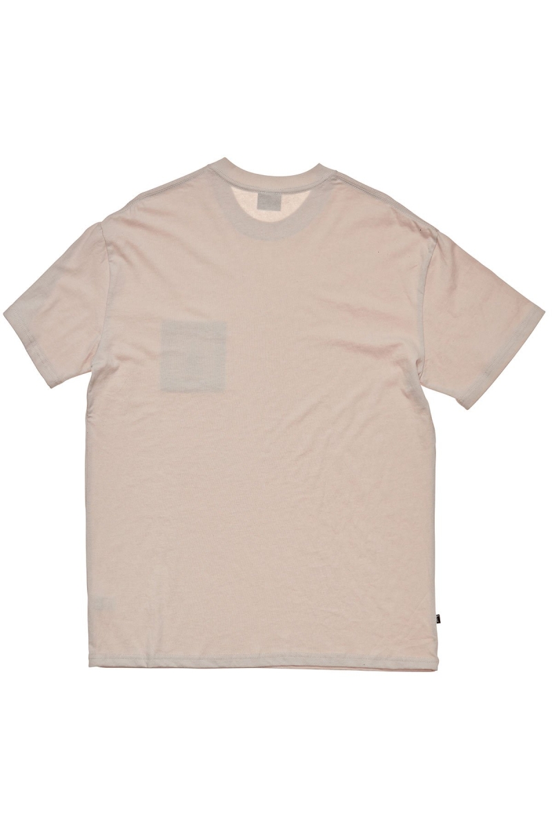 White Men's Stussy Crown Pocket SS T Shirts | AU0000147