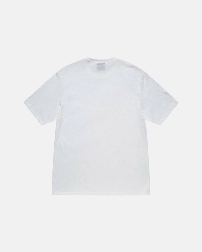 White Men's Stussy Ladybug T Shirts | AU0000234