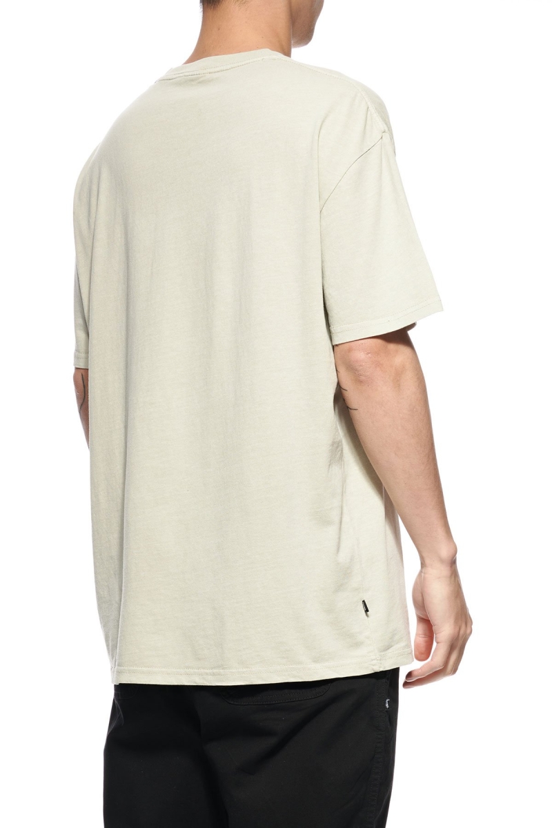 White Men's Stussy Shadow Stock SS T Shirts | AU0000262