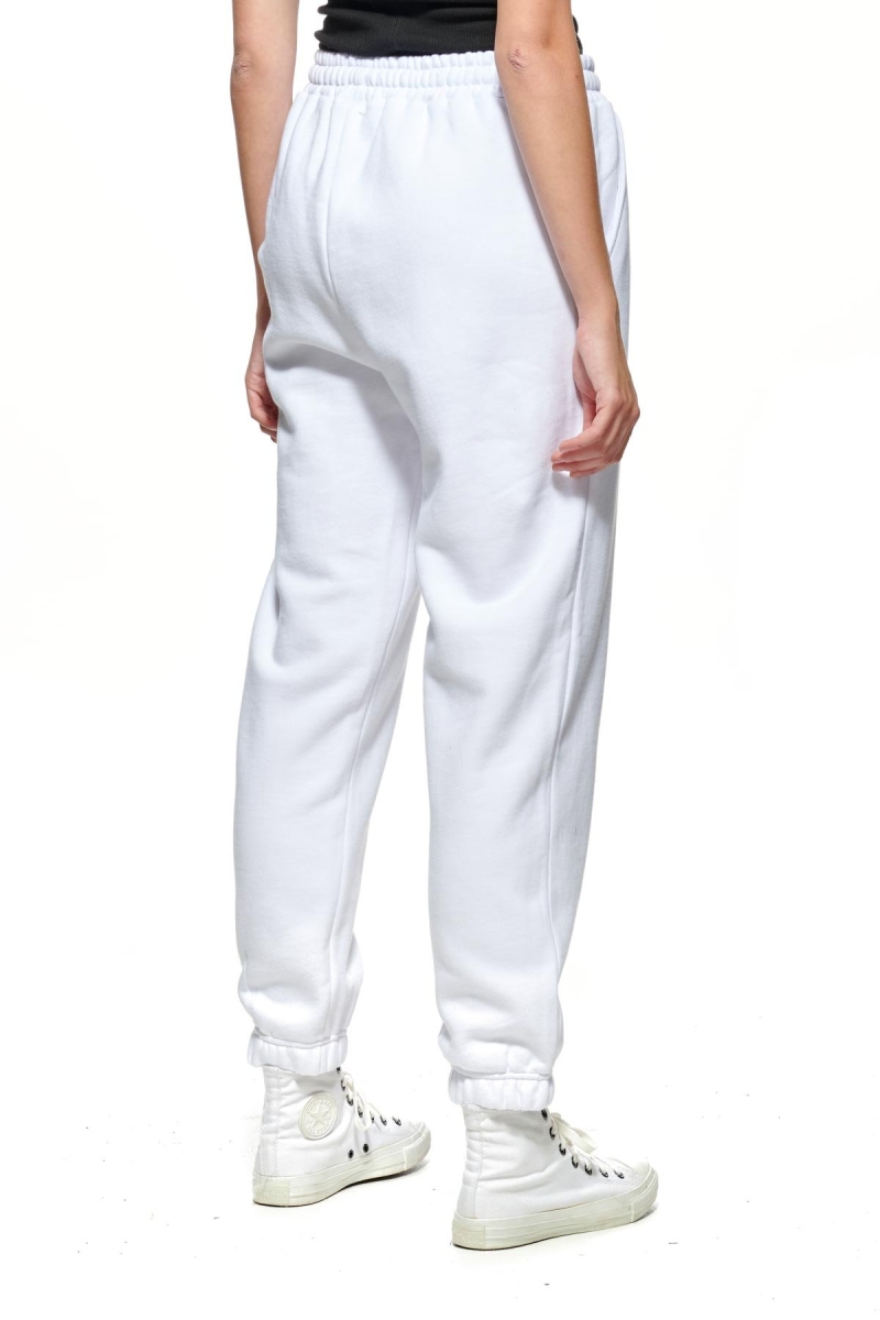 White Women's Stussy Alcott Trackpant Track Pants | AU0000972