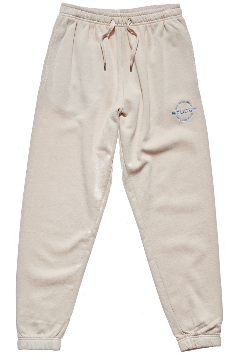 White Women\'s Stussy City Circle Trackpant Track Pants | AU0000980