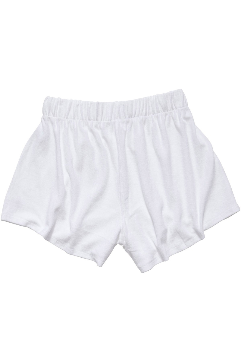 White Women's Stussy Havana Terry Beach Short Shorts | AU0000646