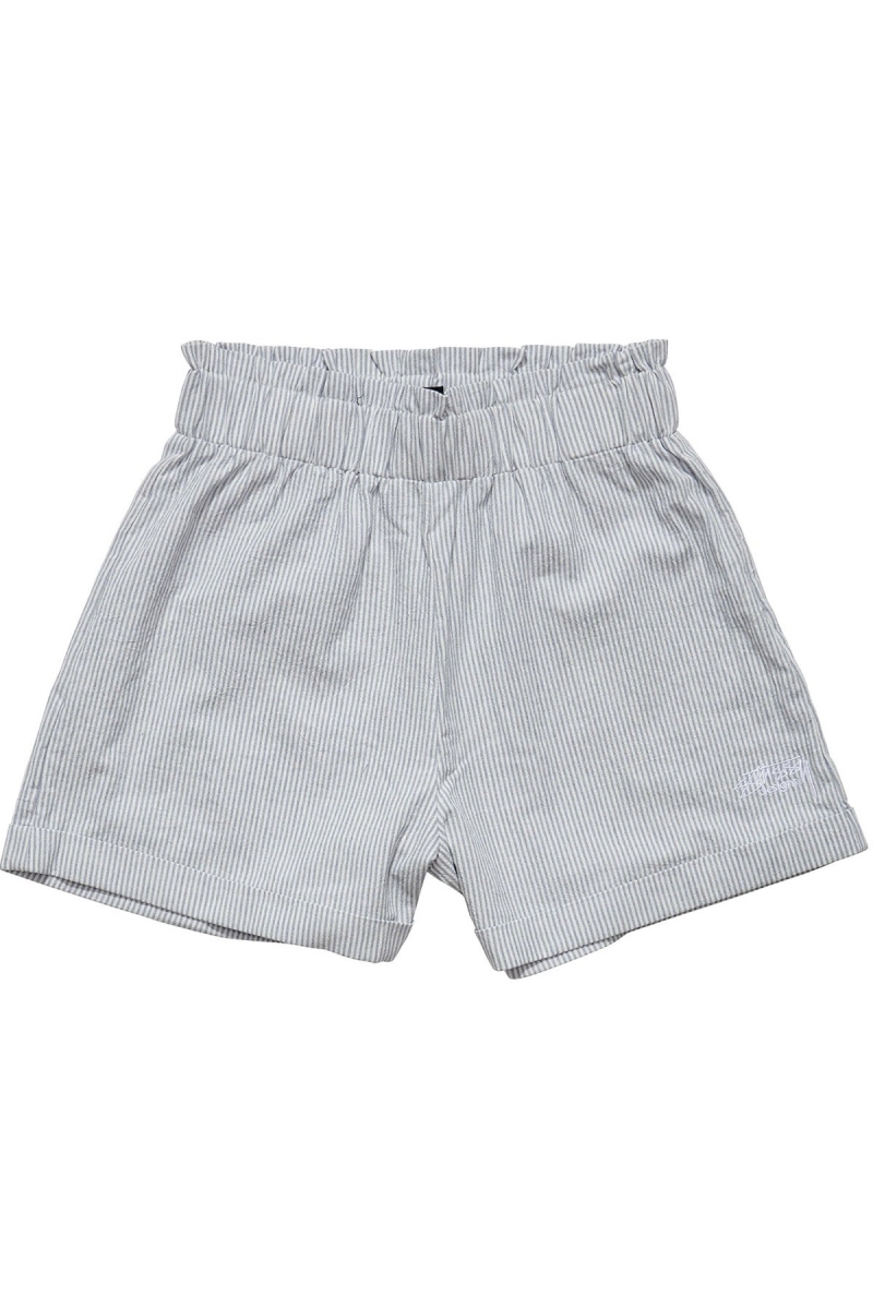 White Women\'s Stussy Shoreline Linen Beach Short Shorts | AU0000673