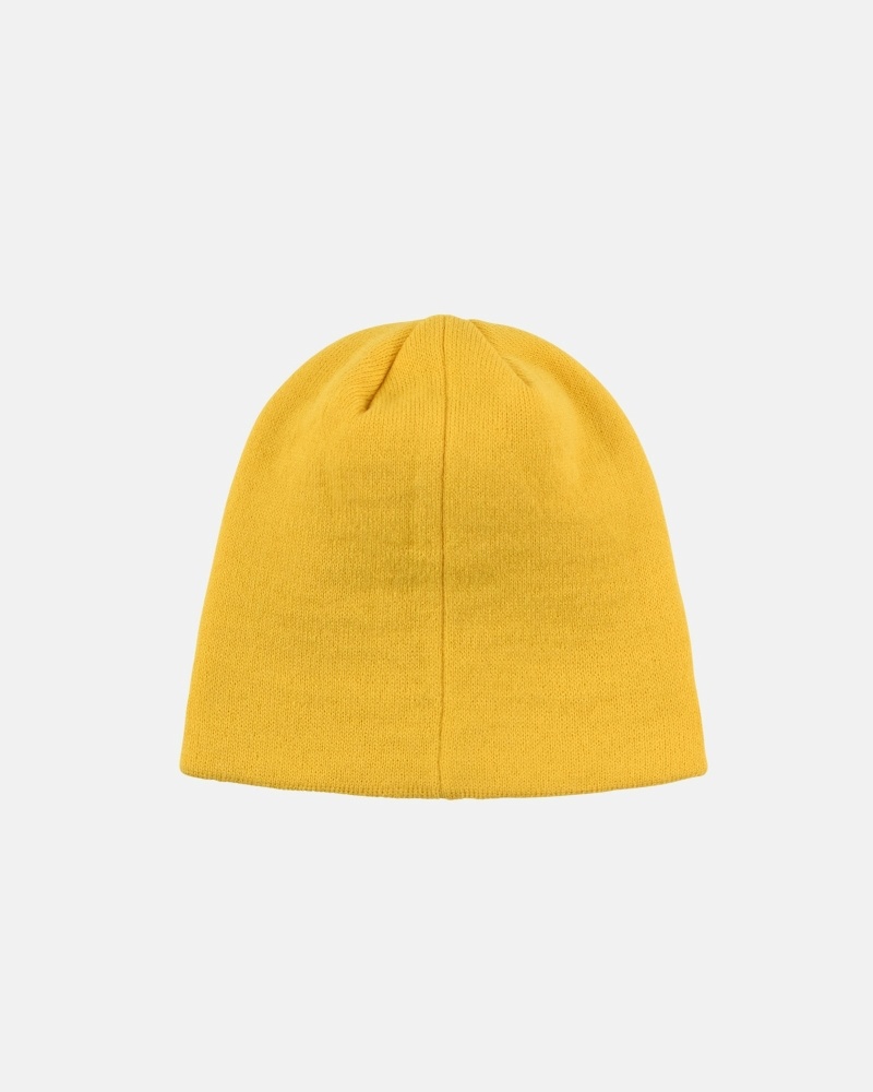 Yellow Men's Stussy Stussy Sport Jacquard Skullcap Hats | AU0000498