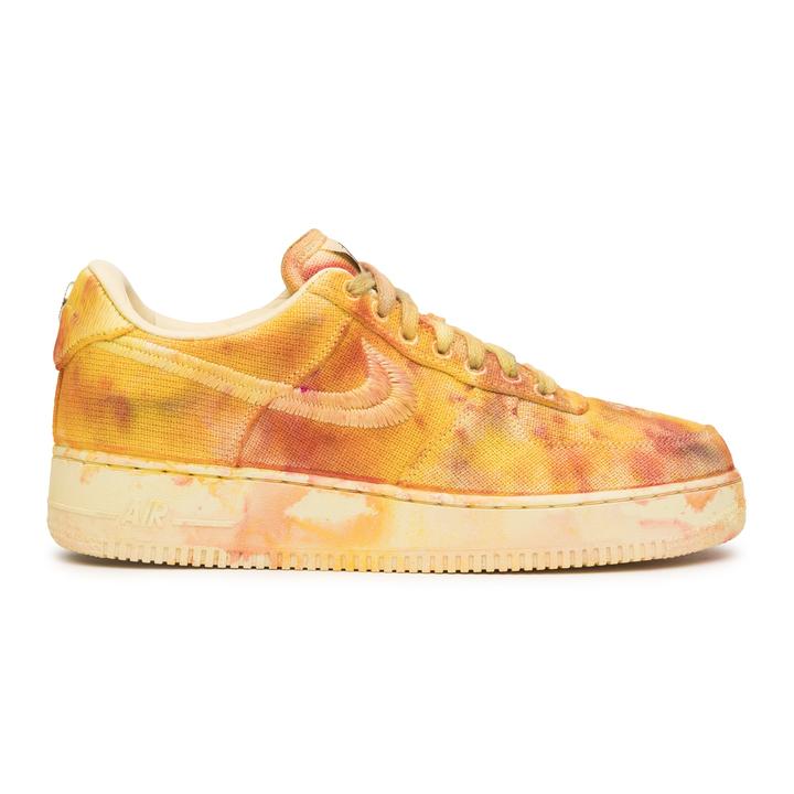 Yellow Unisex Stussy Air Force 1 Low / Los Angeles Shoes | AU0000604