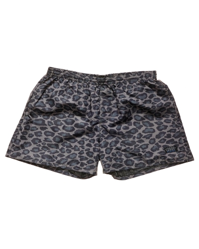 Black Men's Stussy Nylon Big Beach Shorts | AU0000653