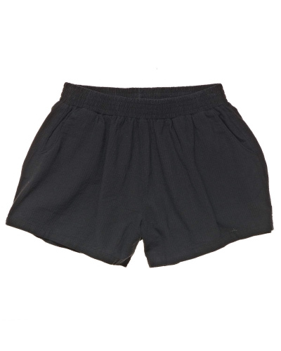 Black Women's Stussy Vermont HW Short Shorts | AU0000711