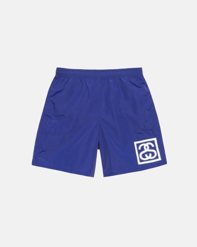 Blue Men's Stussy Ss-Link Shorts | AU0000685