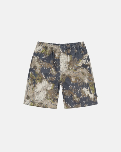 Camo Men's Stussy Veil Camo Shorts | AU0000709