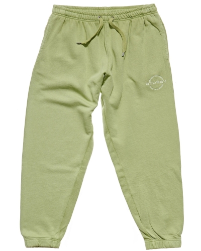 Green Women's Stussy City Circle Track Pants | AU0000978