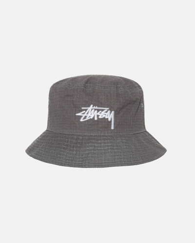 Grey Men's Stussy Thermochromatic Bucket Hats | AU0000502