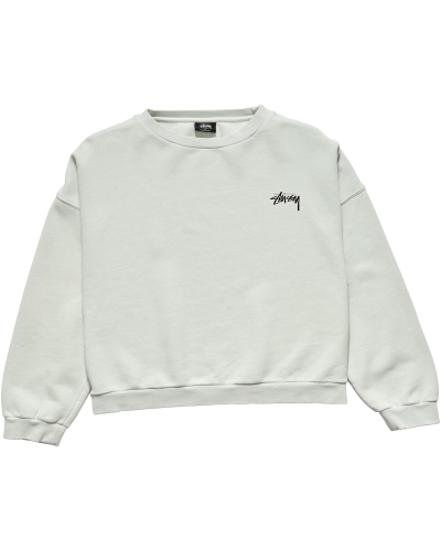 Grey Women's Stussy Parkway OS Crew Sportswear | AU0000778