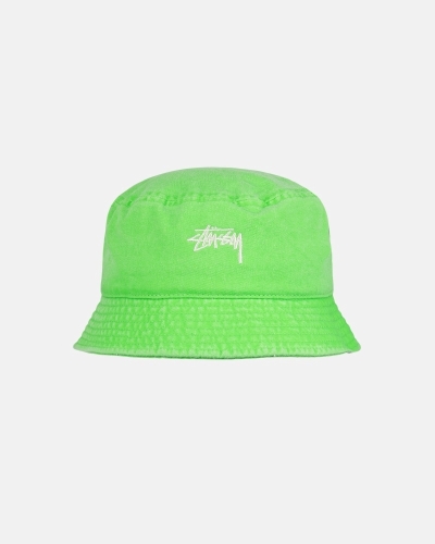 Mint Men's Stussy Washed Stock Bucket Hats | AU0000511