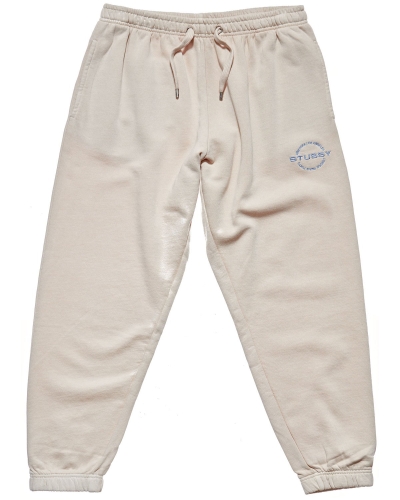 White Women's Stussy City Circle Trackpant Track Pants | AU0000980